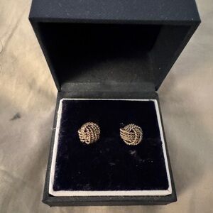 TIFFANY & CO. | Tiffany Twist Knot Earrings in Sterling Silver